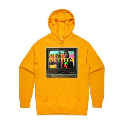 Black What Matters Hoodie Thumbnail